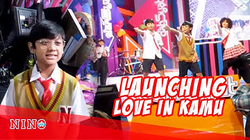 Penampilan Nino Kuya ditemani keluarga di Launching "Love in Kamu"