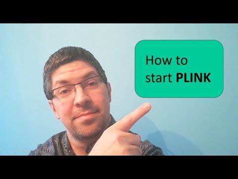 Genomics in practice - How to start PLINK