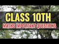 These Class 10 Math Questions Will Definitely Appear on Your Board Exam