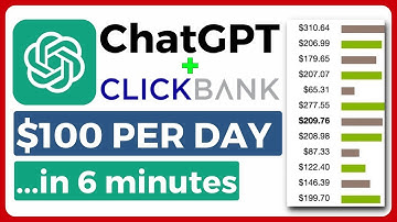 How To Make Money With ChatGPT & Clickbank (Open AI Chat GPT Tutorial)#chatgpt #chatgpttutorial