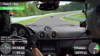 PCA NNJR Watkins Glen International 8.7.26 (Run 4) '07 Cayman S 4.1L PCA NNJR Watkins Glen International 8.7.26 (Run 4) '07 Cayman S 4.1L