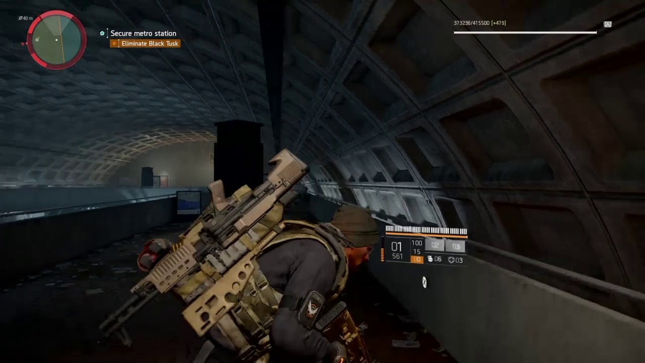 The Division 2 Side Mission Let's Play Judiciary Square Metro Station