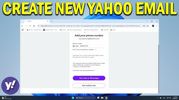 How To Create a New Yahoo Email Account - Quick Fix