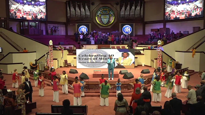 Pastor Jo Ann Browning's 40 Years in Ministry Cele...