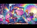 🐷 Peppa Pig’s MAGIC Rainbow Train Adventure! 🚂🌈