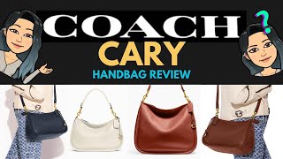 COACH CARY HANDBAG REVIEW ❗❗ NEW at Coach Coach Addicts Coach Handbags Cary shoulder Cary Crossbody