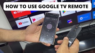 (Hindi) How to use google tv remote in mobile android and ios to control android TV screenshot 3