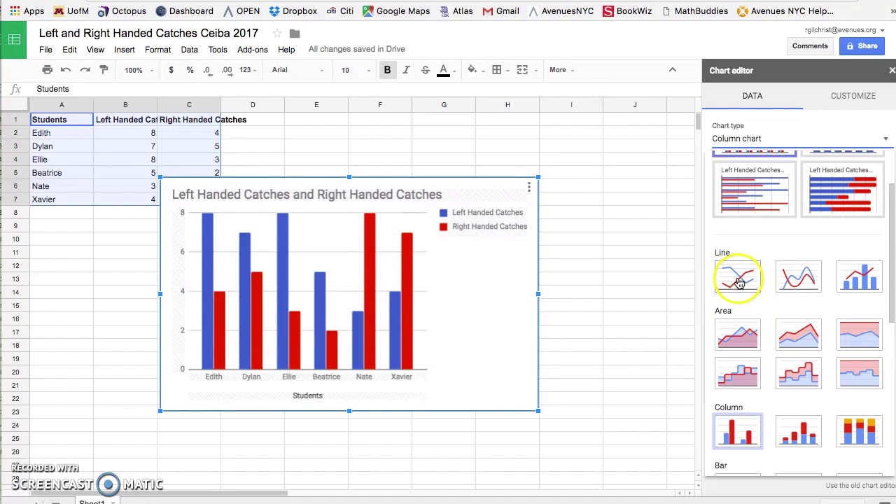 How To Make A Bar Chart In Google Docs