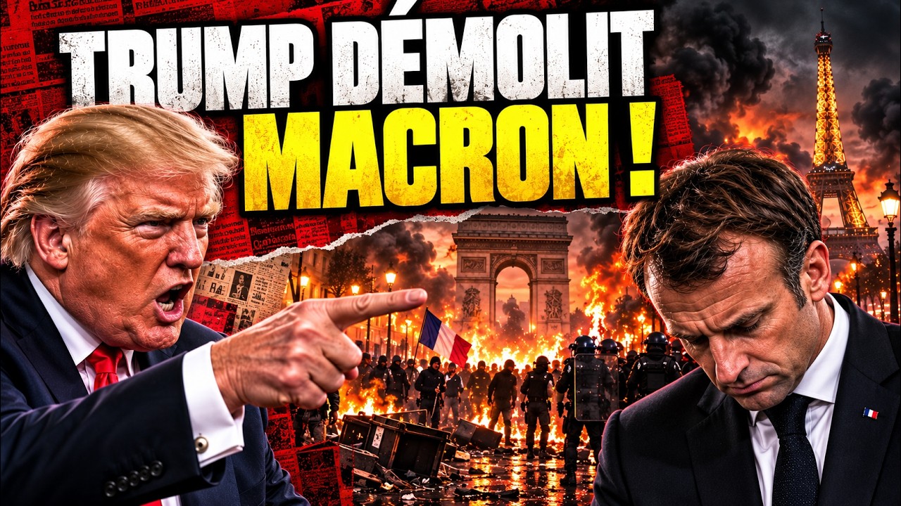 Donald Trump humilie Emmanuel Macron : « Ils ont ruiné leur pays ! » | GPTV