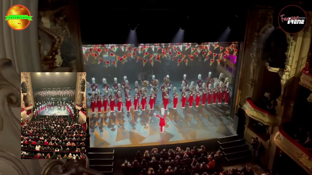 C͓̽O͓̽O͓̽L͓̽E͓̽ M͓̽I͓̽C͓̽H͓̽A͓̽E͓̽L͓̽ en showband Irene tijdens opening boekenbal