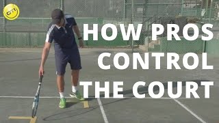 Singles Strategy: How Pros Control The Court