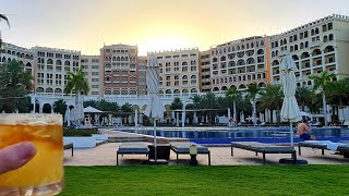 Ritz Carlton Abu Dhabi Grand Canal Hotel Tour Venetian Village, Grand Mosque, pool & restaurants UAE