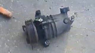 2009 Nissan Versa 1.8 | a/c compressor replacement 