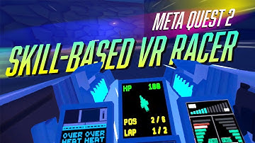 DART RACER: High-Speed VR Racing with Skill-Based Controls! [Quest 2]