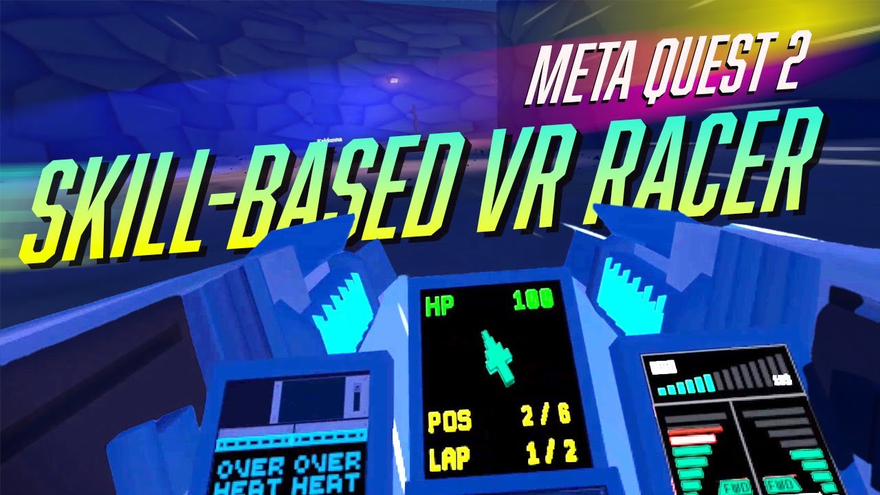 DART RACER HighSpeed VR Racing with SkillBased Controls! [Quest 2