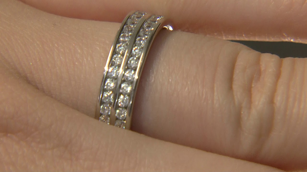 wr2040 dual channel set wedding ring