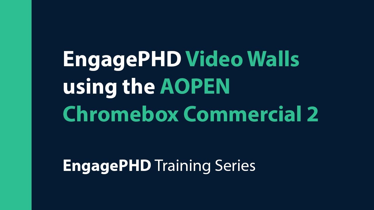 EngagePHD Video Walls AOPEN Chromebox Commercial 2