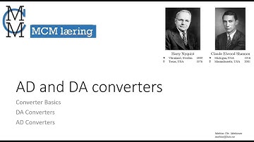 AD and DA Converters - 01 - Introduction