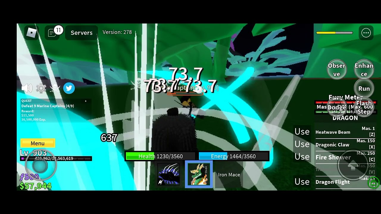 Blox fruit episode 6 napatay nga npc sa green zone YouTube