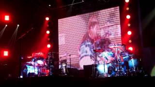 Brad Arnolds Drum Solo -- 3 Doors Down
