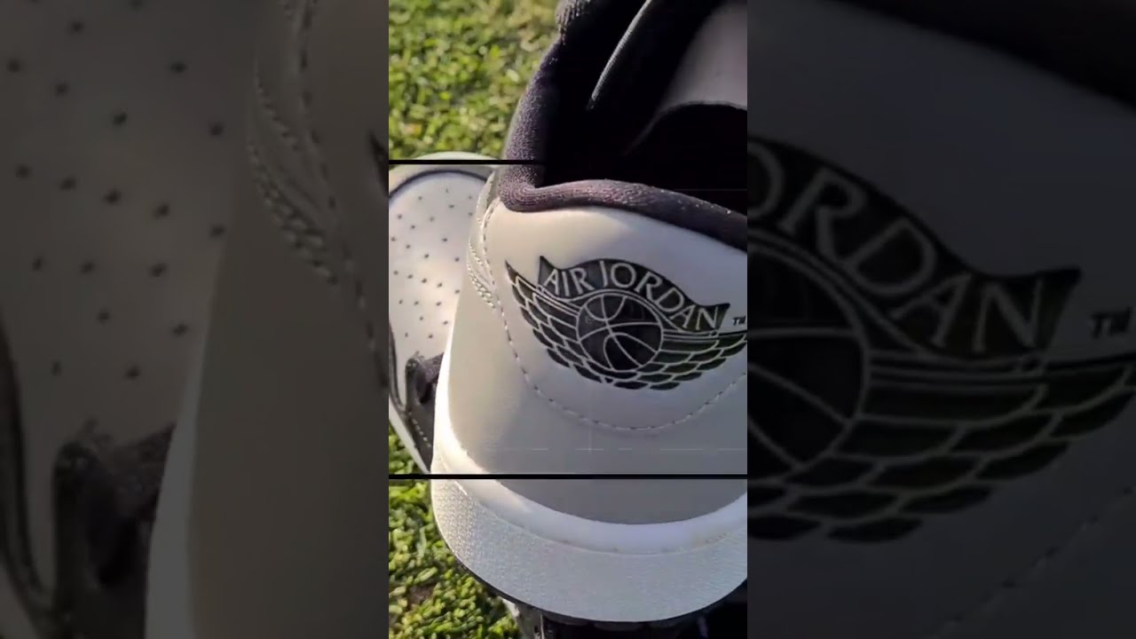 WOW Nike Air Jordan 1 low golf shoes