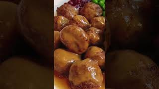 🇸🇪Swedish - Meatballs and Mash - #food #delicious #sweden #meatballs #potato #fypシ #fyp #cuisine