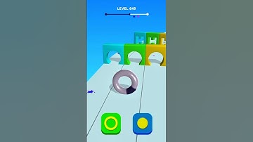 Blob Shifter 3D Level 649 | Cubic Gaming #shorts #youtubeshorts #gaming