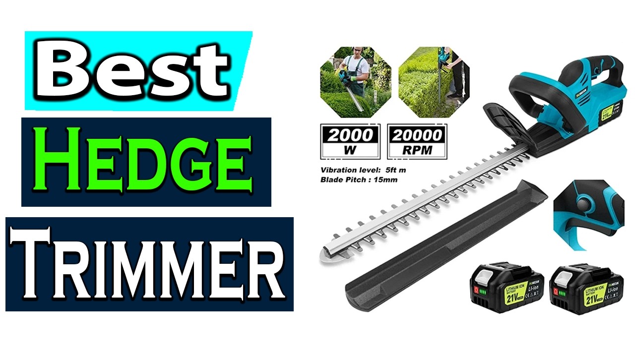 TOP 5 Best Hedge Trimmer 2026 - YouTube