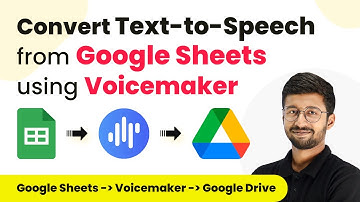 How to Convert Text-to-Speech from Google Sheets and Upload File in Google Drive