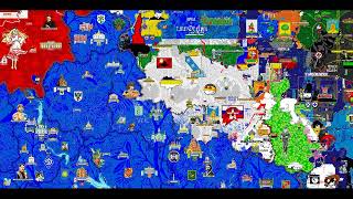 Russo-Ukrainian January War On Pixmap.fun