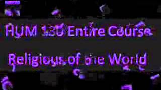 HUM 130 Entire Course Religions of the World