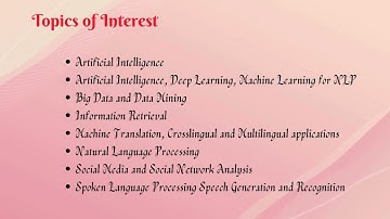 Call for Papers -  Natural Language Processing, Information Retrieval and AI (NIAI 2024)