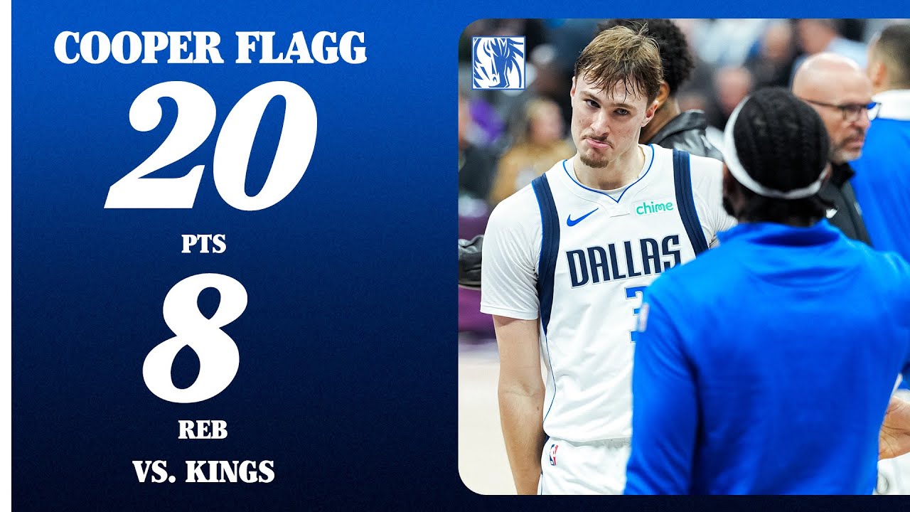 Cooper Flagg (20 PTS 8 REB) at Sacramento Kings | January 6, 2026 