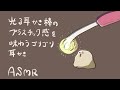 【ASMR】光る耳かき棒のプラスチック感を味わうゴリゴリ耳かき-Ear Cleaning/No Talking/Plastics-【音フェチ】
