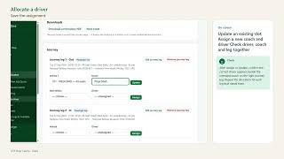 Allocate a Driver | DTE One Coach Dispatch Software screenshot 3