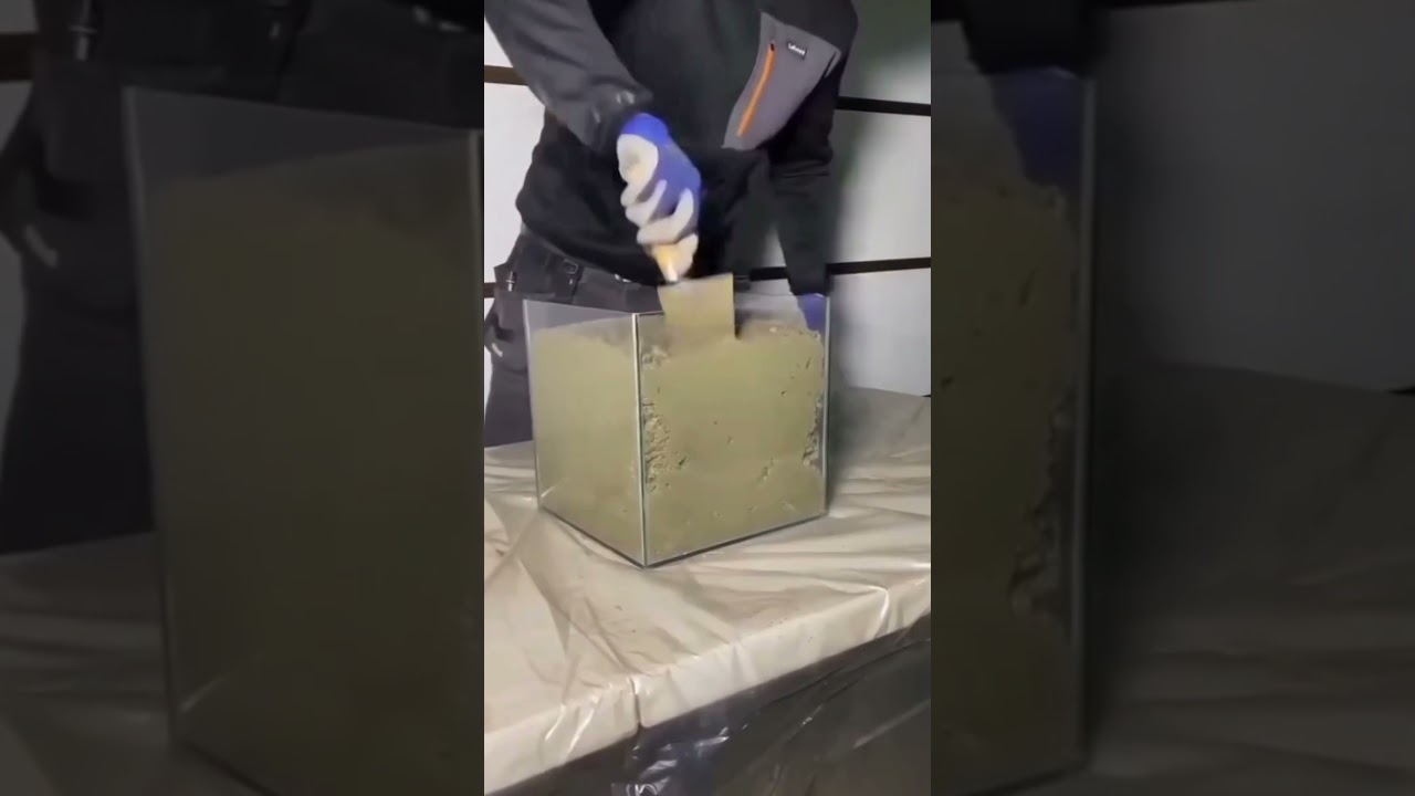 why use of vibrator in concrete works🥵😧