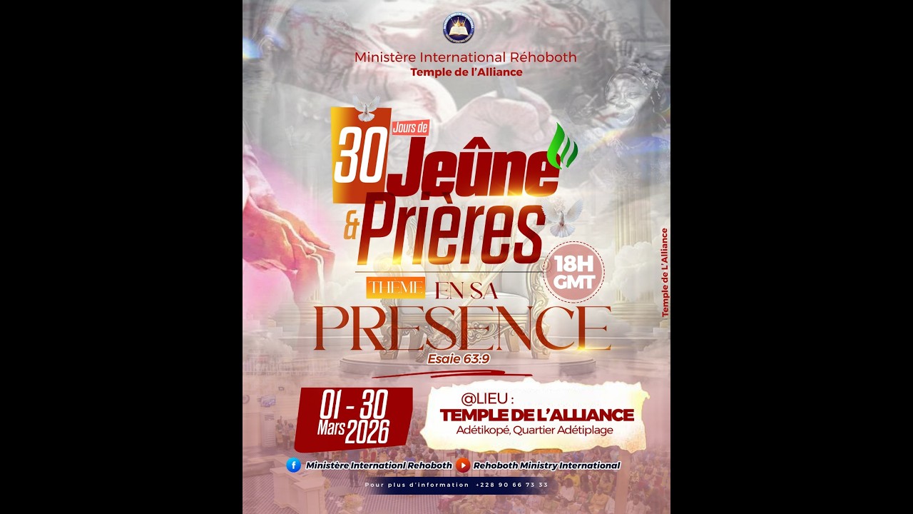 EN SA PRESENCE || MERCREDI 4 MARS 2026