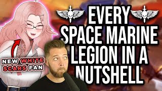Learning About Every Single Warhammer Space Marine Legion || Reacting to Bricky
