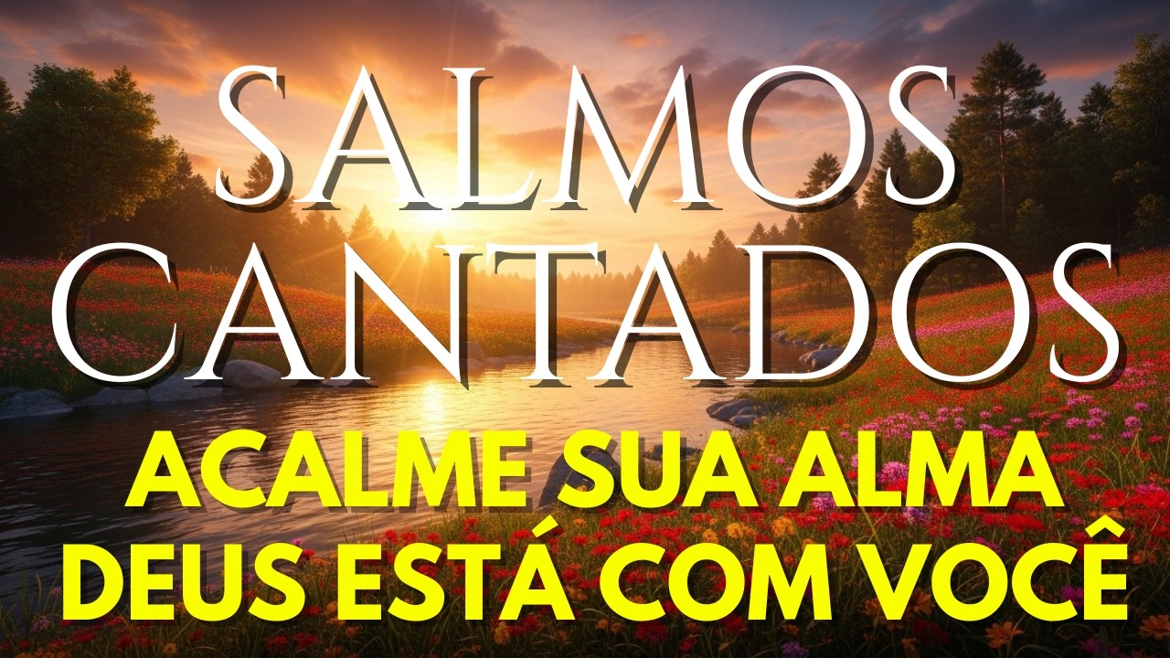 1 Hora de Salmos Cantados Para Acalmar a Alma – COMECE O DIA COM DEUS E ...