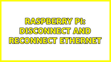 Raspberry Pi: Disconnect and Reconnect ethernet