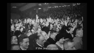 Joseph ￼￼Goebbels speech in English with AI translation