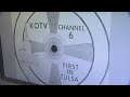 Piece of oklahoma history lives again after original kotv test pattern discovered