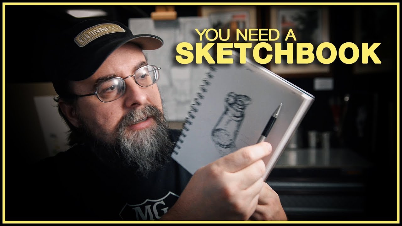 You Need A Sketchbook - My 7 Minute Drawing Challenge : Michael Warth Studios