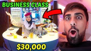 HIDE AND SEEK IN $30,000 EMIRATES BUSINESS CLASS ...