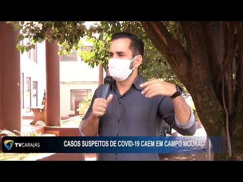 Casos suspeitos de COVID-19 caem em Campo Mourão