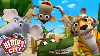 heroes of the city zoo song songs for kids more songs for kids