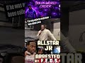 Allstar jr locked up