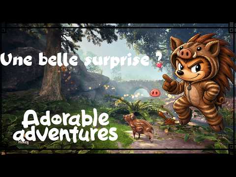 Ce petit jeu mignon m’a pris de court… : Adorable Adventures 🐽🐷