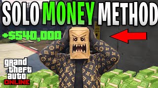 MAKE $540,000 PER HOUR AS A SOLO PLAYER IN GTA ONLINE
