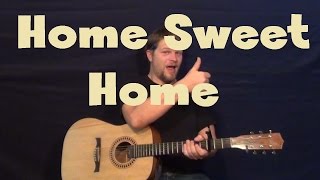 Home Sweet Home Justin Moore Easy Guitar Lesson How to Play Tutorial